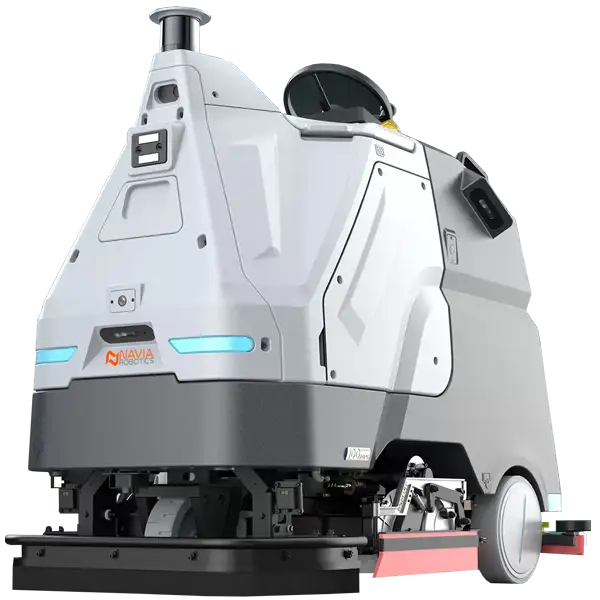 Scrubber 85 robot floor scrubber quarter